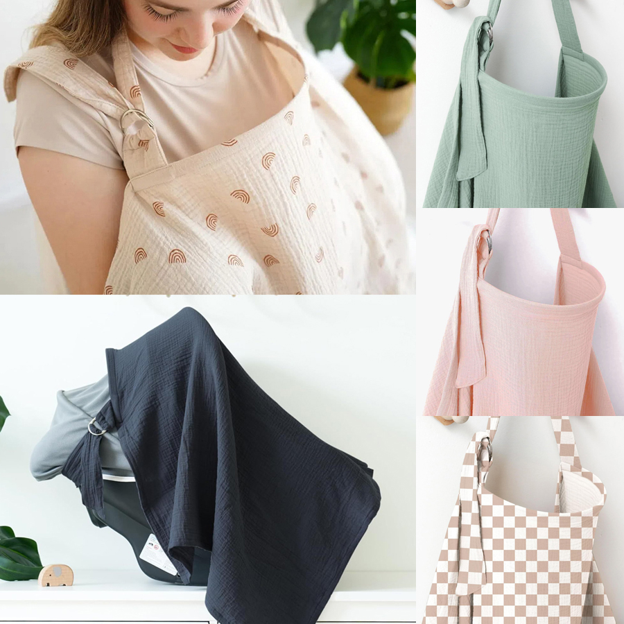 Muslin Breastfeeding Cover Por - огляд і ціна Infant Car Seat Cover