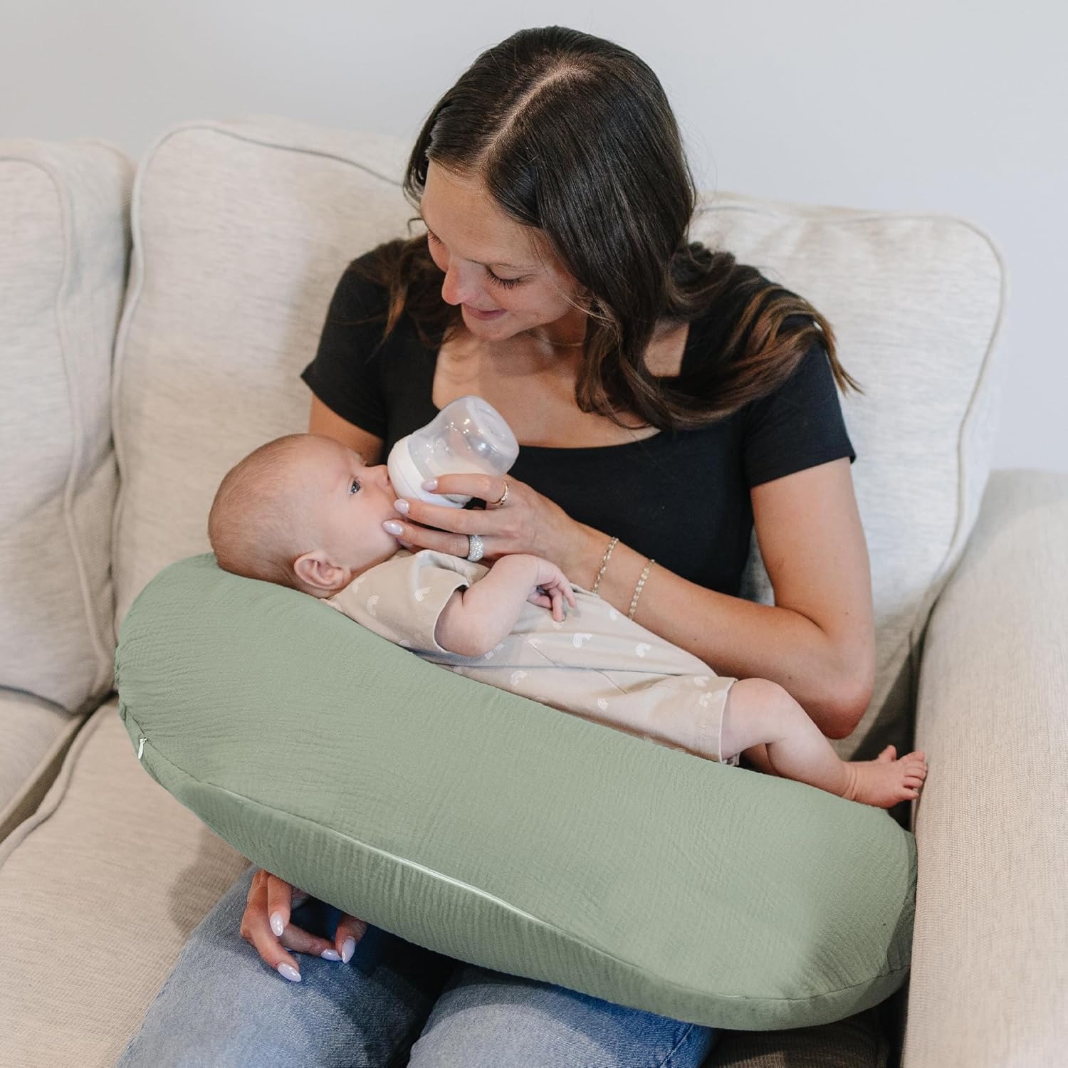2PCS/set Nursing Pillow Cover  - огляд і ціна Nursing Pillow Breastfeeding