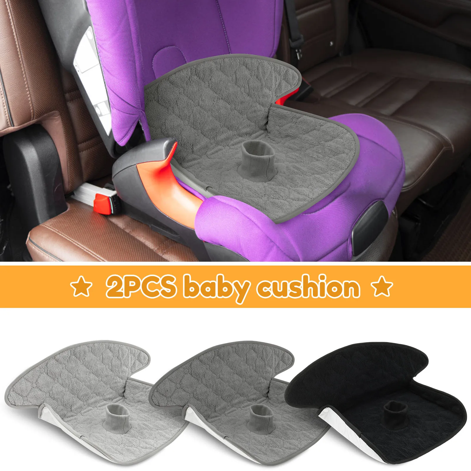 2 Pcs Baby Piddle Pad Polyeste - огляд і ціна Infant Car Seat Cover